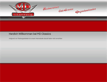 Tablet Screenshot of mdclassics.net